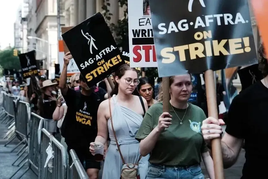 A greve foi oficializada pelo SAG-AFTRA em 13 de julho
