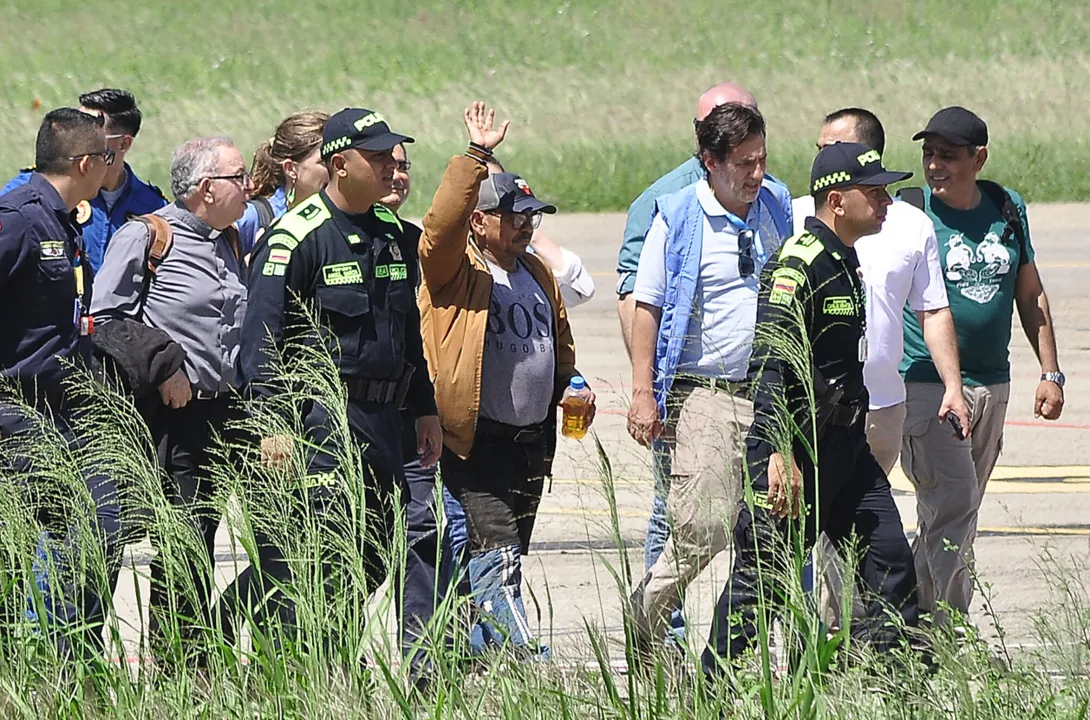 Pai de Luis Diaz após liberação