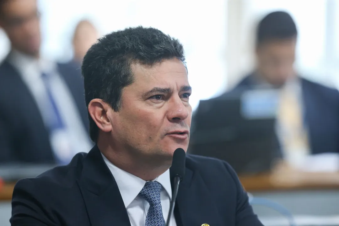 Senador, Sérgio Moro, na CCJ do Senado