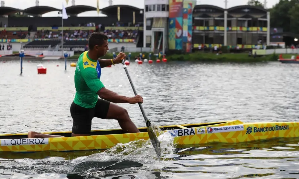 Isaquias Queiroz no Mundial de Canoagem Velocidade na Alemanha