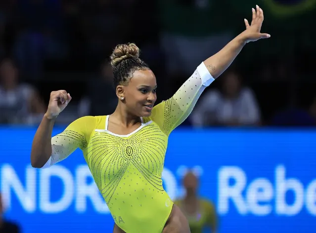 Rebeca Andrade, medalha de ouro do Brasil