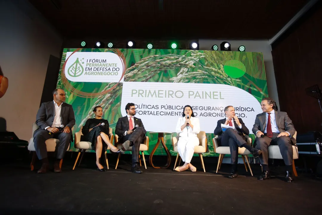 O evento debate temas como políticas públicas, segurança jurídica e fortalecimento do agronegócio