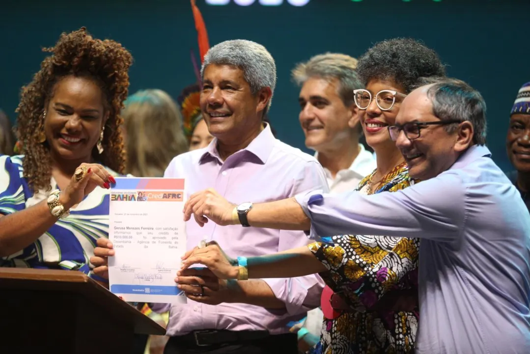 O governador da Bahia, Jerônimo Rodrigues, sancionou a nova lei durante evento de celebração ao Novembro Negro