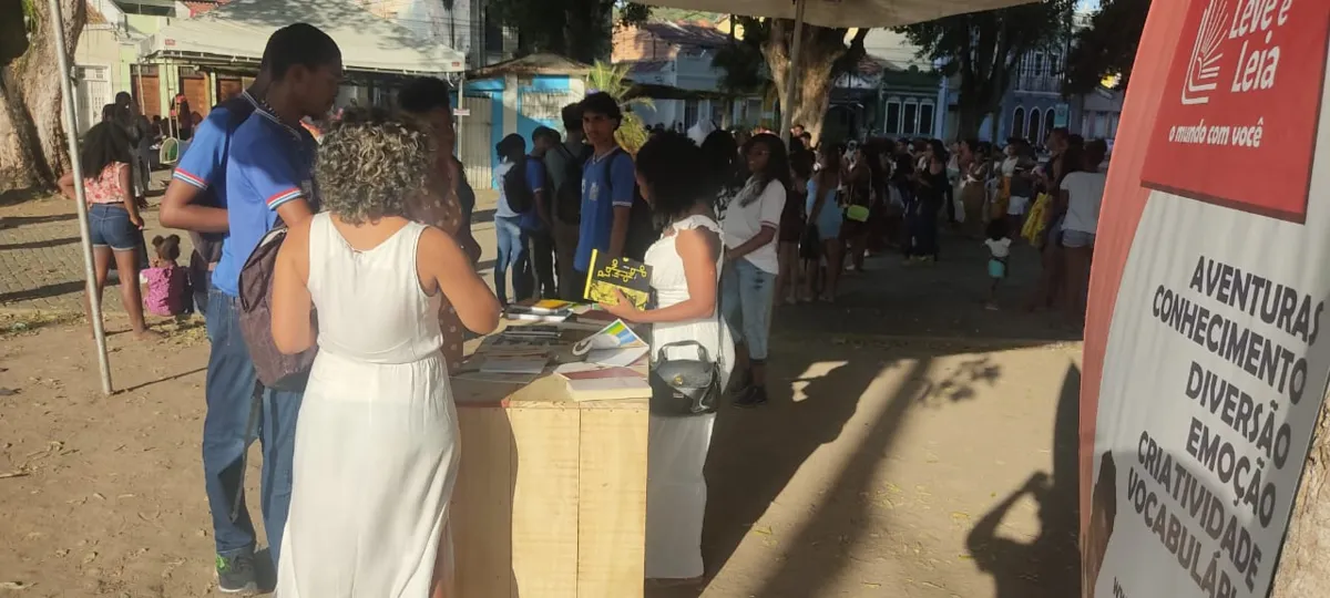 A ação é uma das atividades presentes na Festa Literária Internacional de Cachoeira