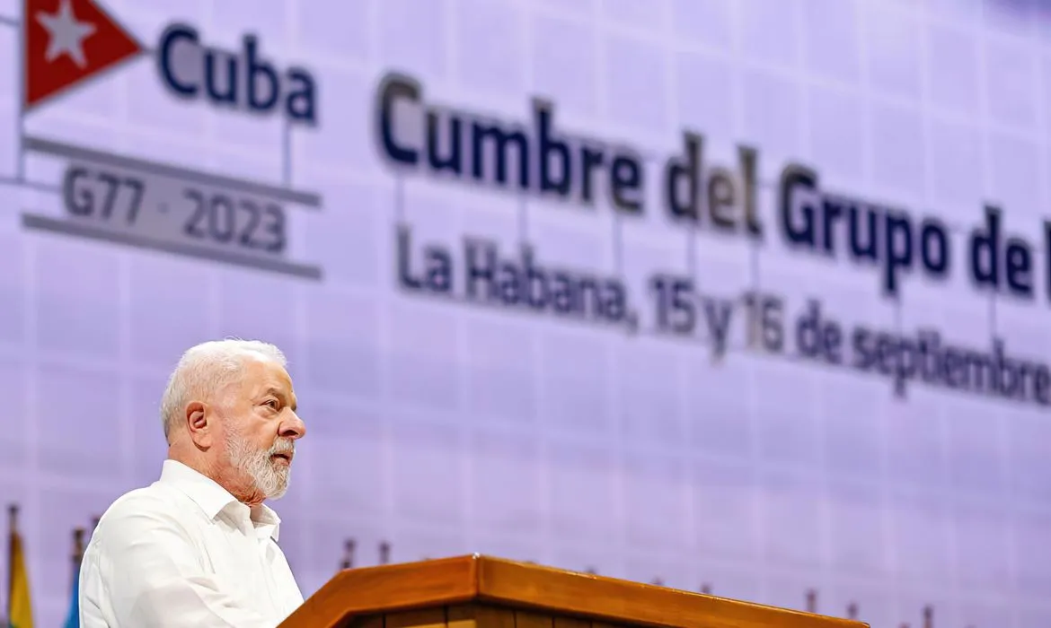 Lula está na Cúpula do G77, em Cuba, e postou mensagem em rede social sobre a morte da menina Heloísa.