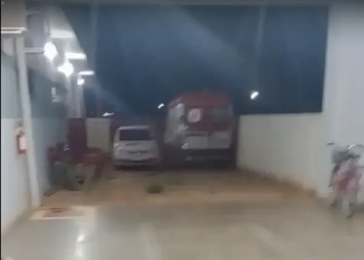 Entrada de emergência do Hospital Municipal Urbano Macêdo, em Ibititá, onde criança especial não conseguiu atendimento