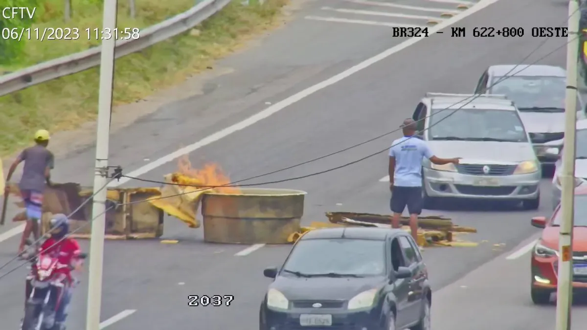 De acordo com a Policia Rodoviária Federal, o movimento ocorreu de forma parcial