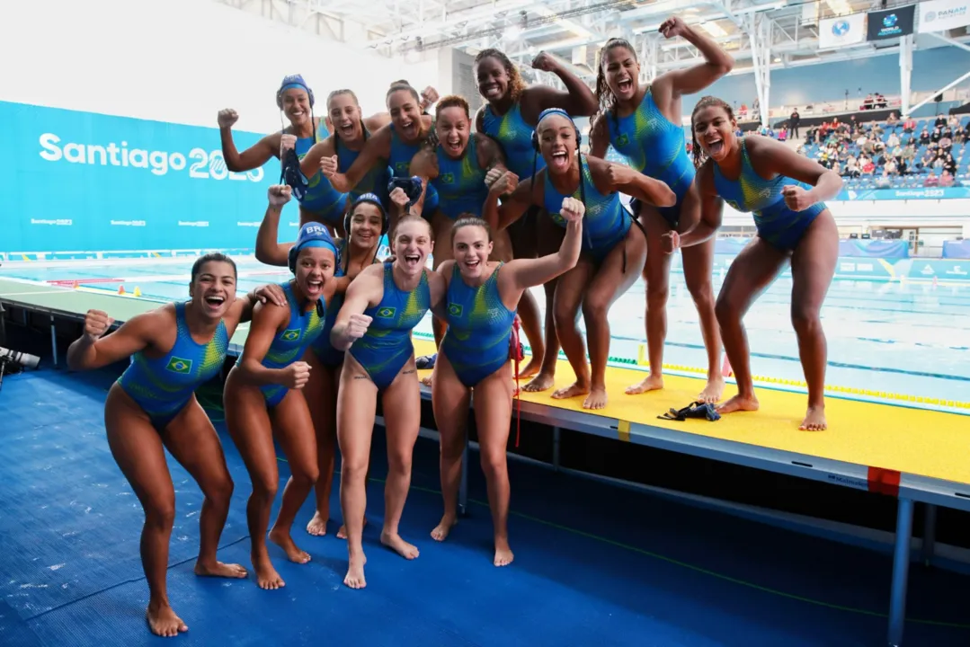 Brasil vence no polo aquático