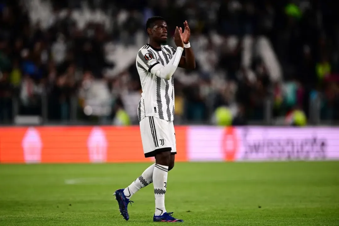 Pogba foi flagrado no exame antidoping por usa de testosterona