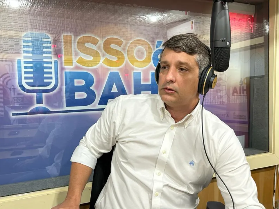 Fabrizzio Muller durante participação no Isso é Bahia