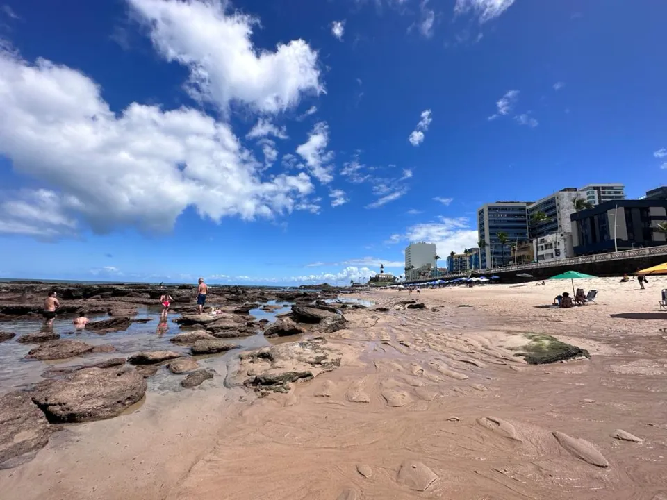 Defesa Civil de Salvador prevê baixa possibilidade de chuva, de acordo com a previsão do tempo