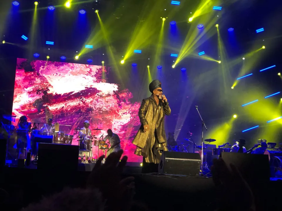 Carlinhos Brown em apresentação no  Afropunk Bahia