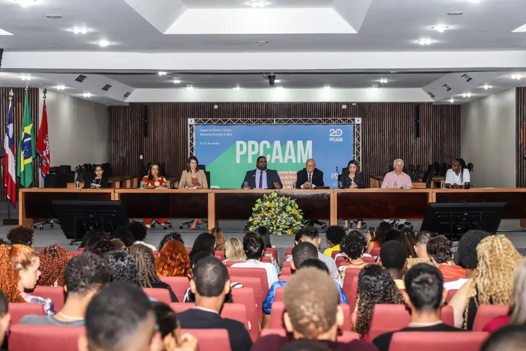 Abertura do 23º encontro nacional que acontece no Tribunal de Justiça da Bahia