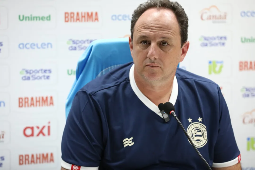 Rogério Ceni durante entrevista coletiva pós-jogo no Maracanã