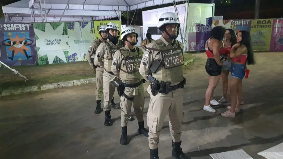 As Polícias Civil e Técnica tiveram  postos instalados dentro do espaço