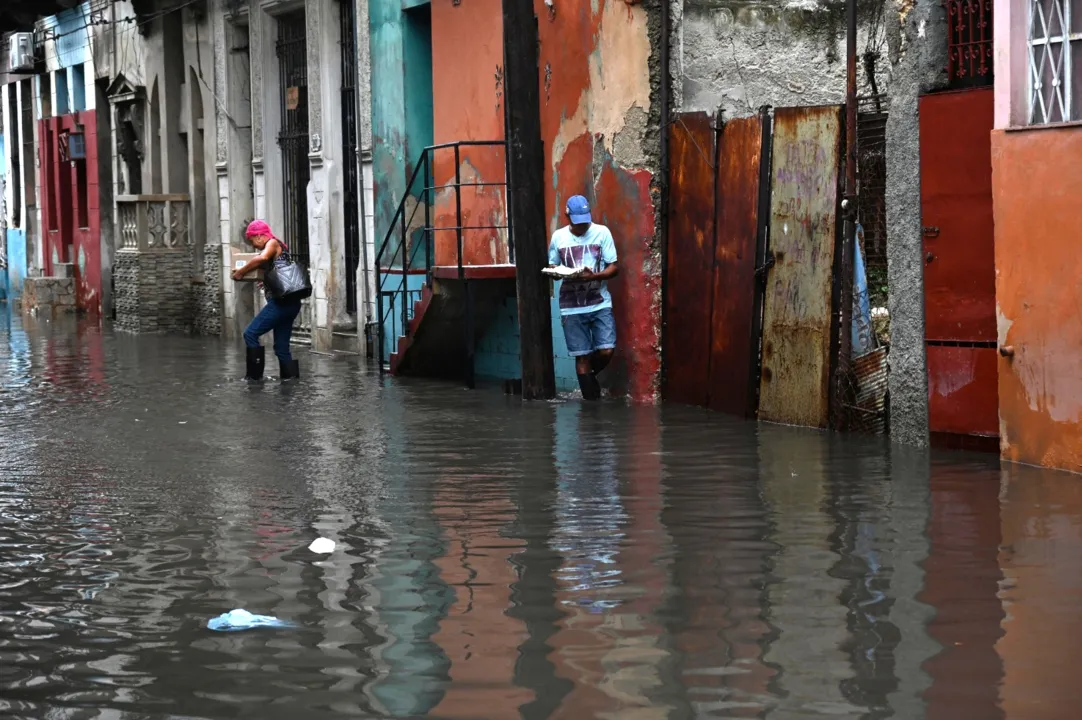 Idalia provocou uma operação de retirada de milhares de moradores das províncias do oeste de Cuba na segunda