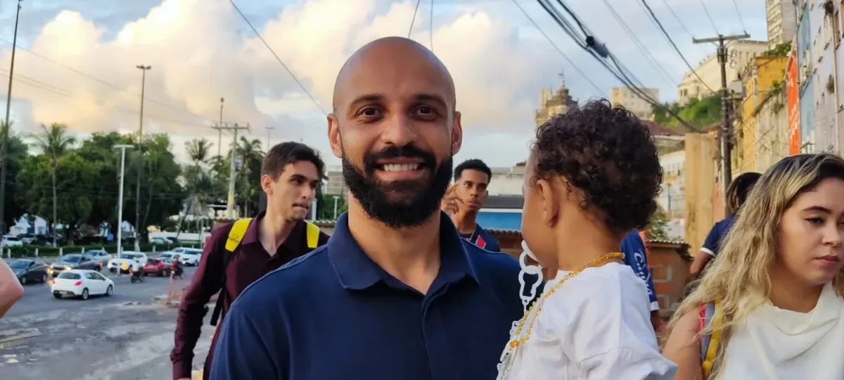 Peça importante, Thaciano é titular do meio de campo do Bahia