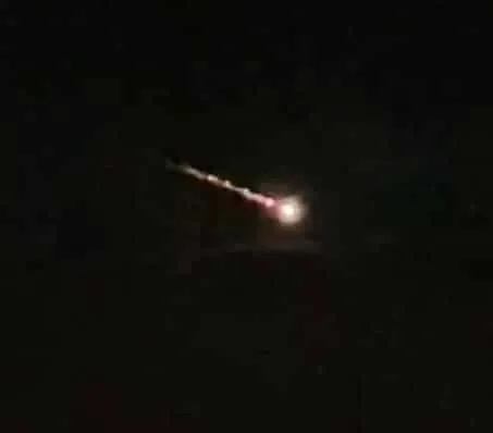 Moradores do Sul do país chegaram a acreditar que bola de fogo seria meteoro