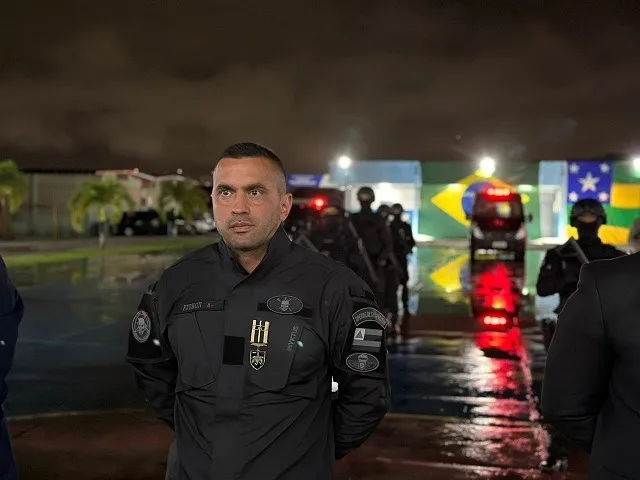Agente Douglas Phyton gravou um vídeo nas redes sociais