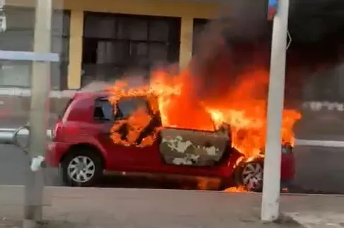 Incêndio aconteceu próximo do Instituto ao Cacau