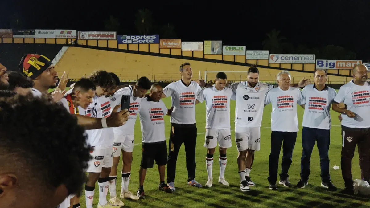 Vitória conquistou a Série B do Campeonato Brasileiro com duas rodadas de antecedência