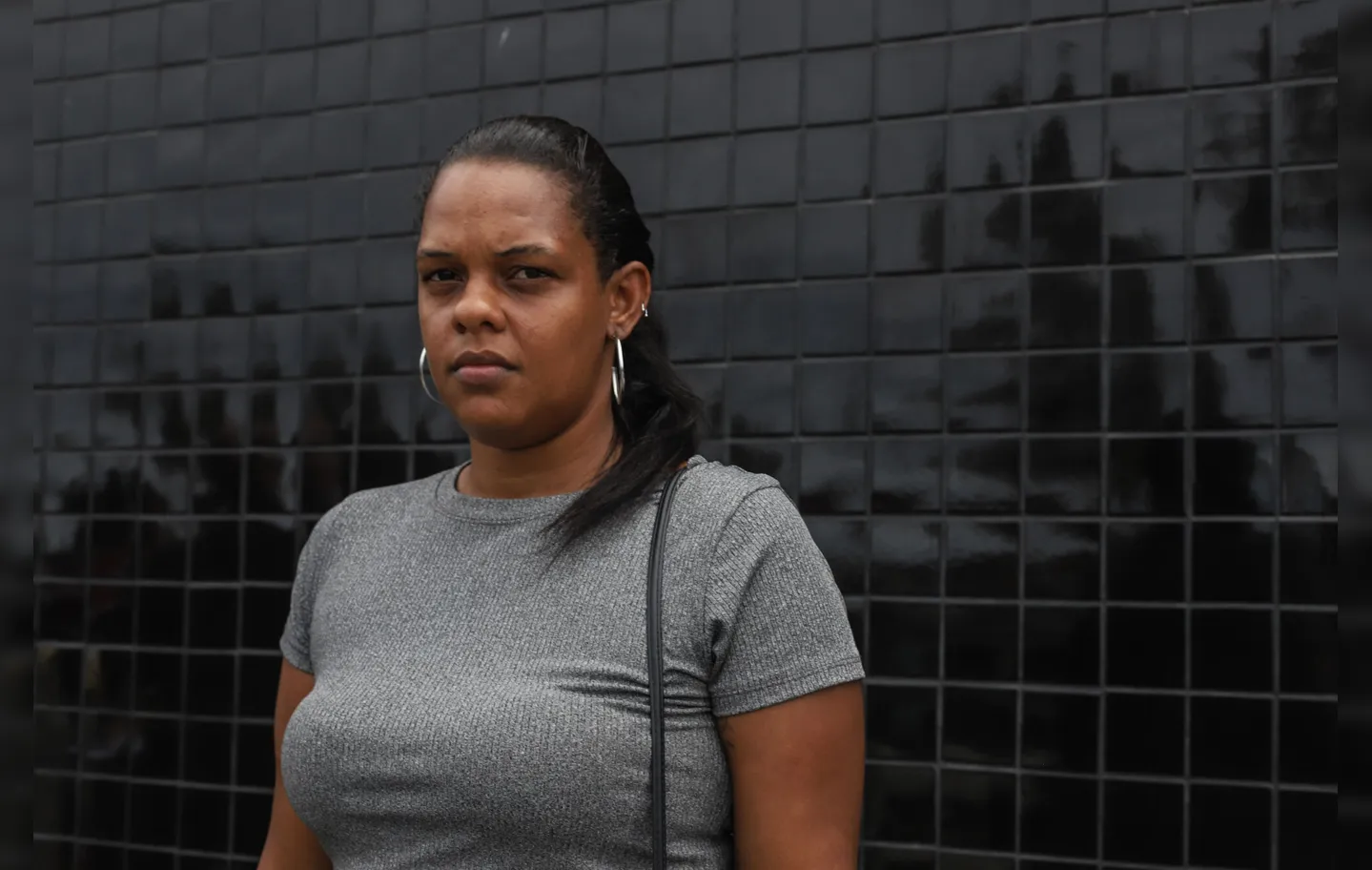 Aline Rodrigues de Brito, trabalhadora doméstica que acusa patroa de agressão