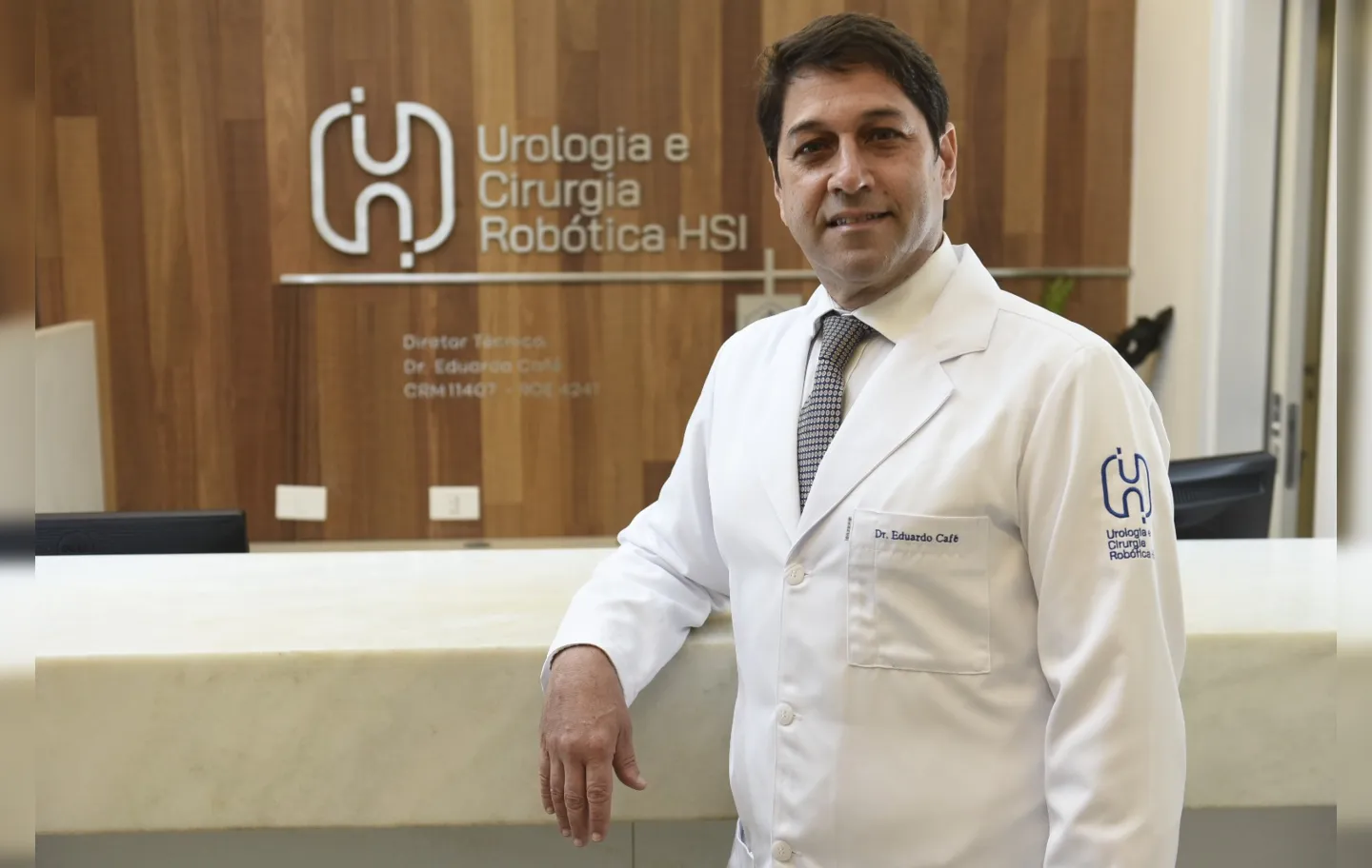 Eduardo Café, chefe do Serviço de Urologia do HSI