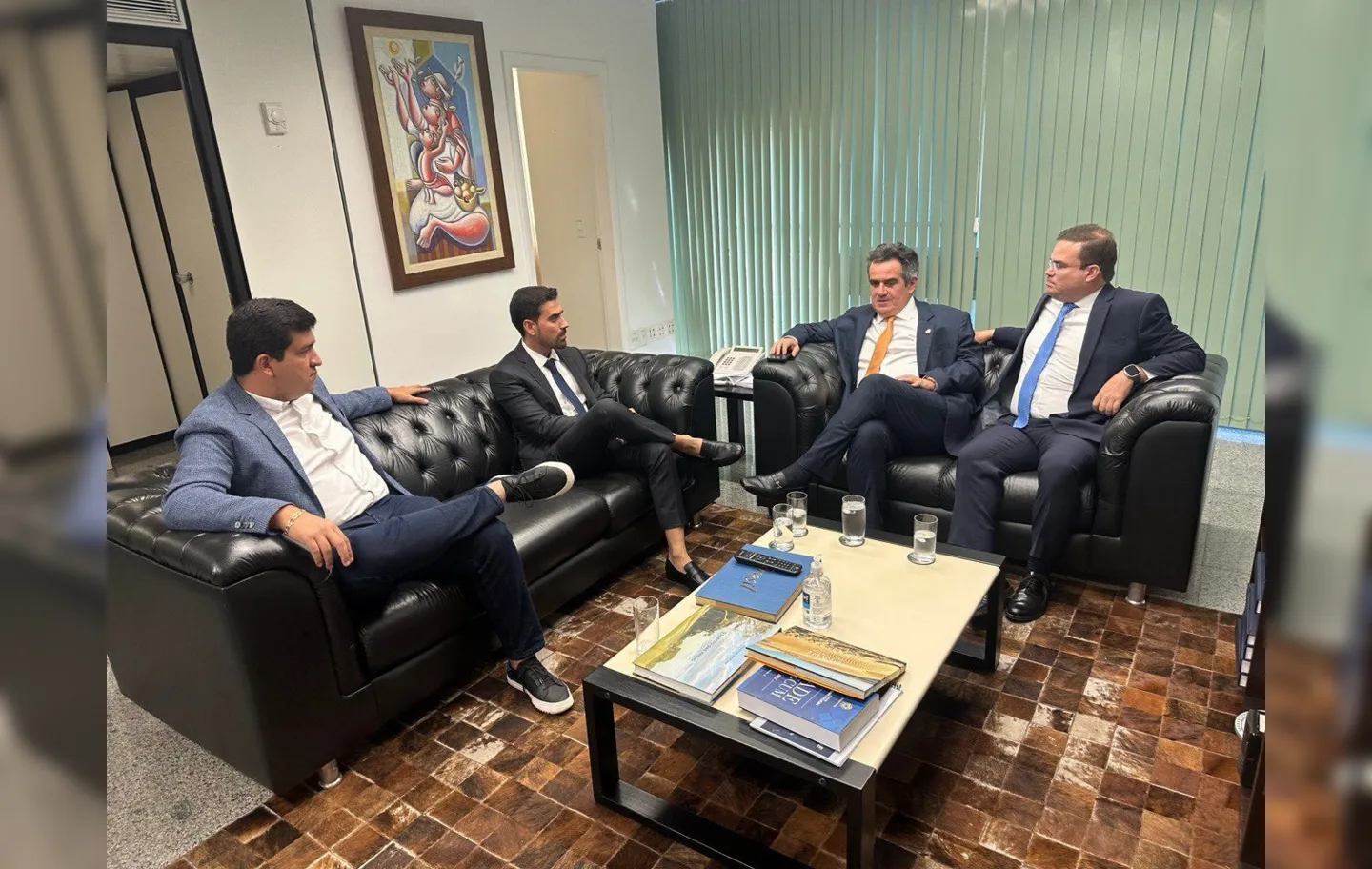 Prefeito de Luís Eduardo Magalhães, Júnior Marabá, cumprindo agenda em Brasília