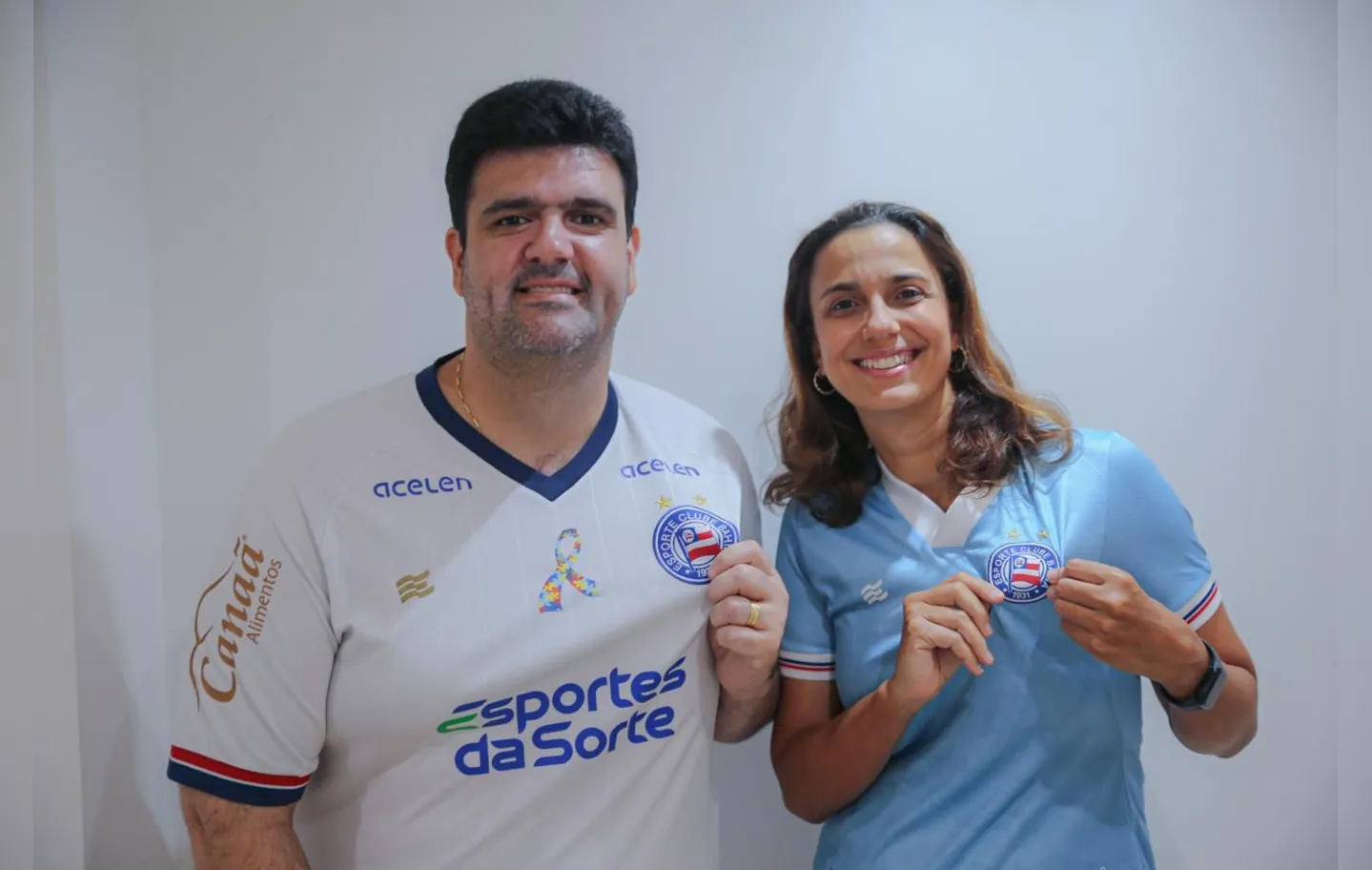 Leonardo Martinez e Fernanda Tude confirmaram suas candidaturas para presidente e vice