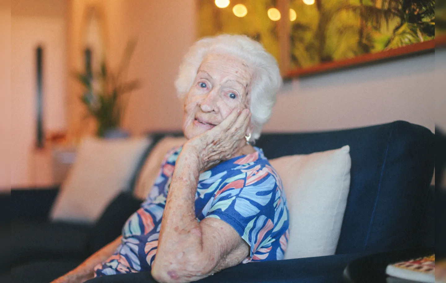 Creusa Pereira, 100 anos, voltou para Salvador onde nasceu para ficar com a família
