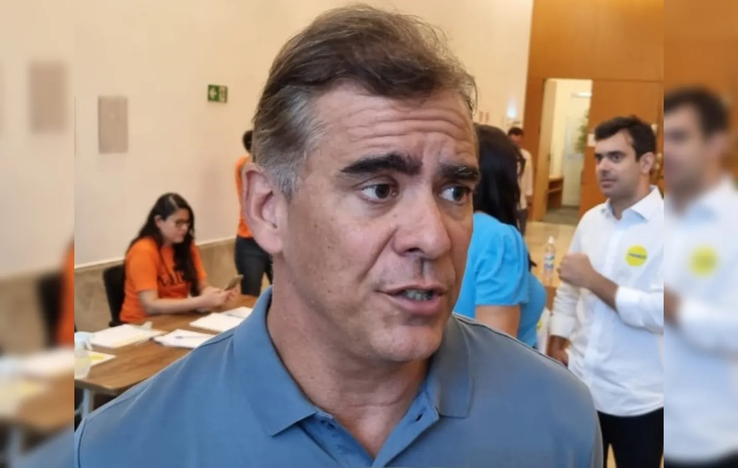 Leur Lomanto, deputado federal (União Brasil), criticou a postura de Antônio Brito no último evento político em Jequié