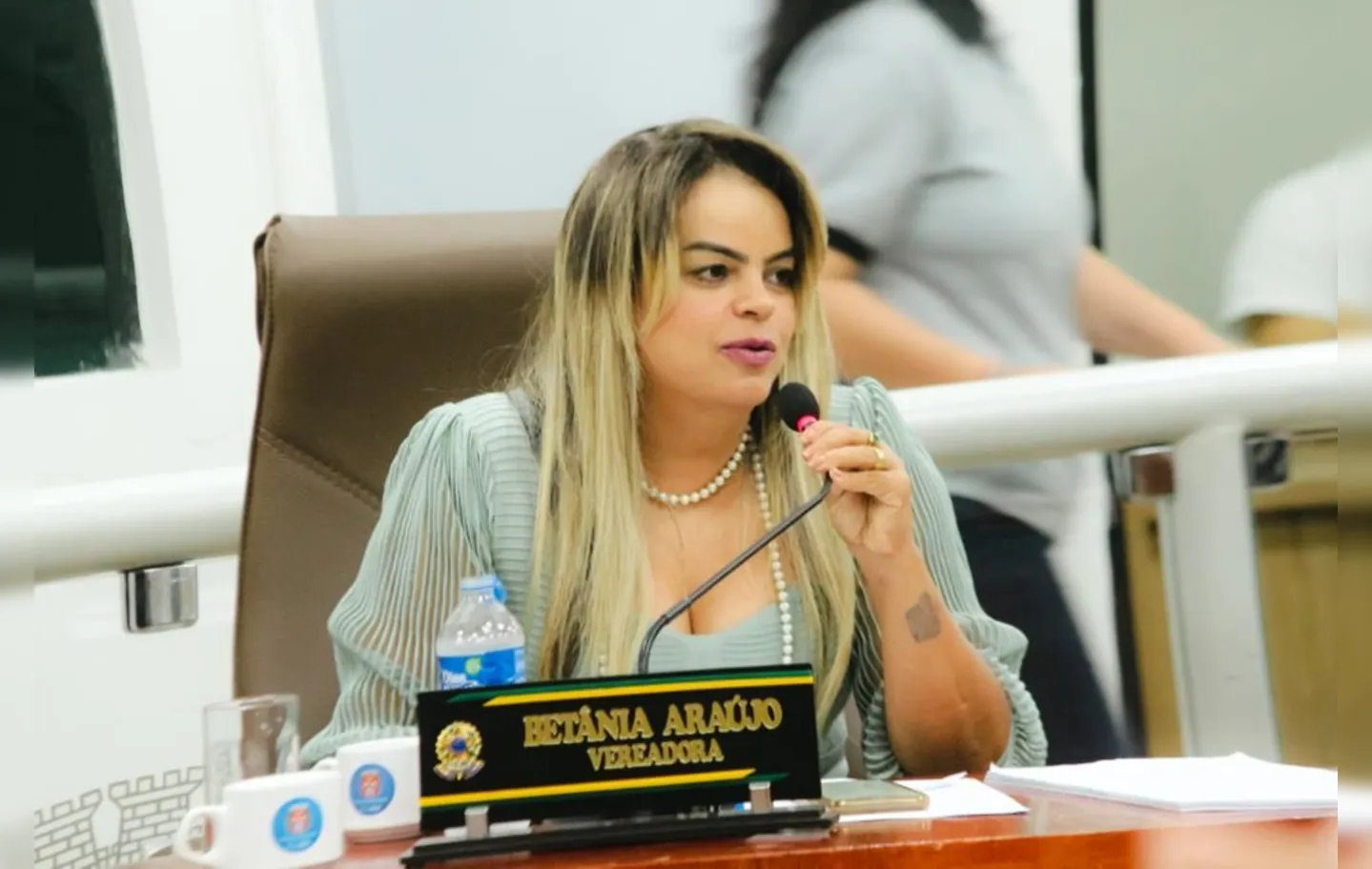Betânia Araújo, vereadora e presidente da Comissão da Mulher na Câmara Municipal de Salvador