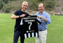 Imagem ilustrativa da imagem Após perder liderança, Botafogo anuncia Tiago Nunes como novo técnico