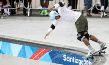 Imagem ilustrativa da imagem Augusto Akio é prata no skate park no Pan-Americano de Santiago