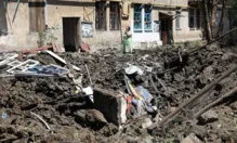 Imagem ilustrativa da imagem Bombardeios russos no leste da Ucrânia matam dois civis