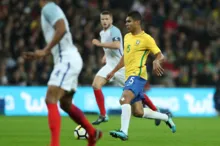 Imagem ilustrativa da imagem Brasil enfrentará Inglaterra em amistoso no Wembley em 2024