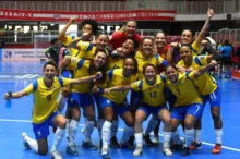 Imagem ilustrativa da imagem Brasil goleia Bolívia e segue invicto na Copa América de Futsal