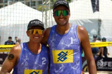 Imagem ilustrativa da imagem Circuito Brasileiro de vôlei tem Arthur e Adrielson como campeões
