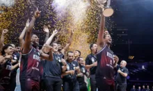 Imagem ilustrativa da imagem Com cesta salvadora, Franca é campeão intercontinental de basquete