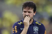 Imagem ilustrativa da imagem Diniz classifica como "injusta" a derrota do Brasil para a Argentina