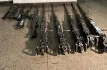 Imagem ilustrativa da imagem Exército encontra mais duas metralhadoras furtadas em quartel