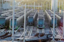 Imagem ilustrativa da imagem Interesse de Jerônimo, trens do VLT de Cuiabá têm vida útil de 30 anos