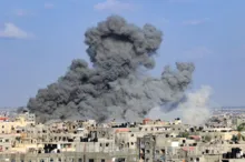 Imagem ilustrativa da imagem Nove funcionários da ONU foram mortos em ataques aéreos israelenses