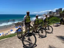 Imagem ilustrativa da imagem Orla da Barra recebe policiamento ciclístico a partir deste domingo