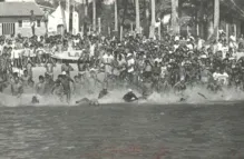 Imagem ilustrativa da imagem Série sobre Travessia Mar Grande-Salvador conta história de atletas