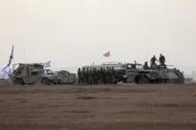 Imagem ilustrativa da imagem Tanques israelenses avançam pela periferia da cidade de Gaza