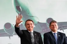 Imagem ilustrativa da imagem Tarcísio deve acompanhar Bolsonaro na posse de Milei