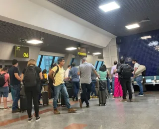 Voos são cancelados após mau tempo em Salvador: "Um transtorno"