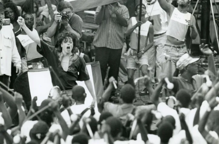 Michael Jackson esteve em Salvador para gravar clipe com o Olodum