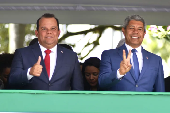 Jerônimo Rodrigues, governador da Bahia, Geraldo Júnior, vice-governador